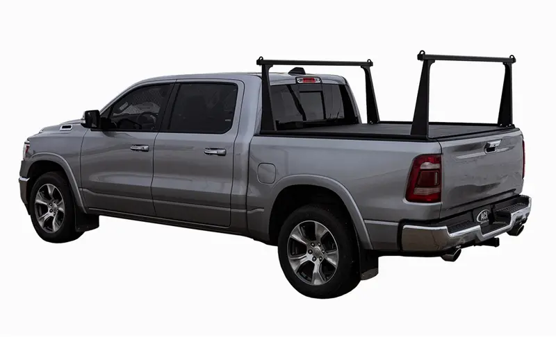 Adarac Aluminum Pro Series Truck Bed Rack – Matte Black Heavy-Duty System (F2010022) 1