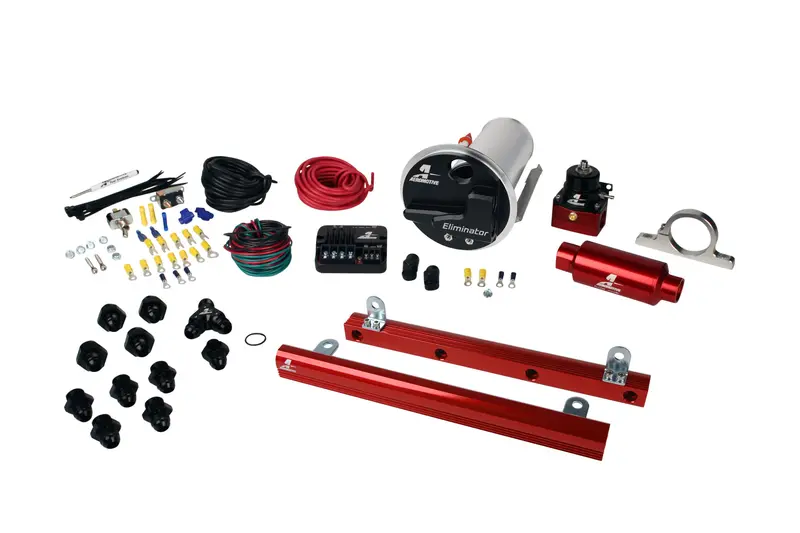 Aeromotive 17337 Stealth Eliminator Fuel System For 2007–2012 Shelby Gt500 – Includes 5.4L 4-Valve Fuel Rails 1