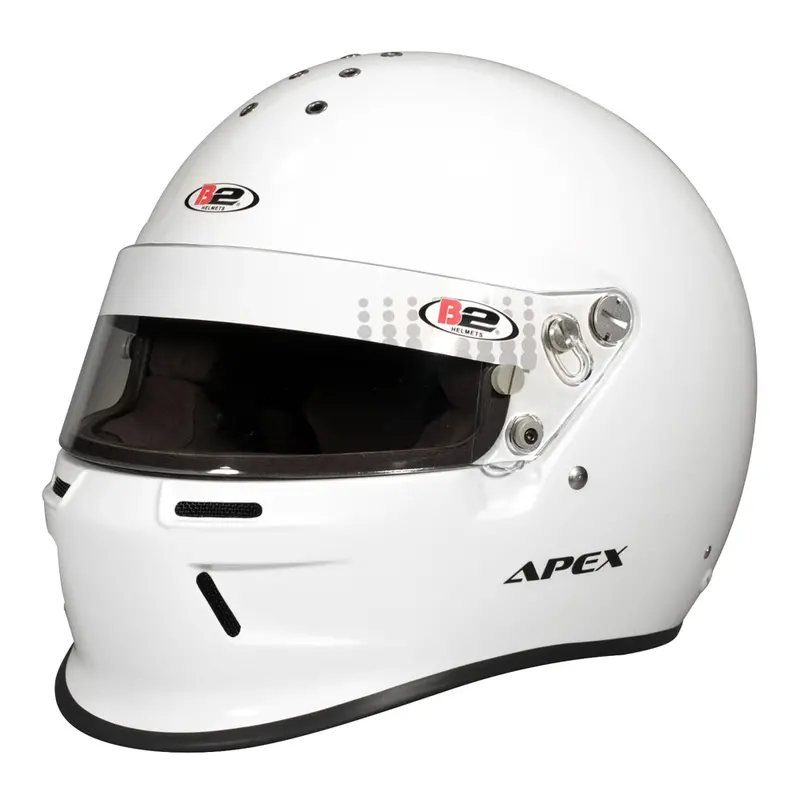 B2 Apex Sa20 Racing Helmet – White, Medium (58–59Cm), Legacy Model 1531A02 1