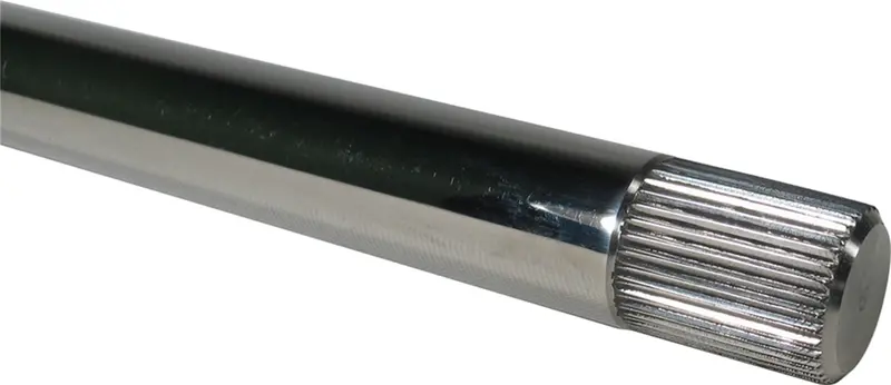 Borgeson 429276 Polished Stainless Steel Steering Shaft – 3/4"-36 Splined, 12.75" Long 1