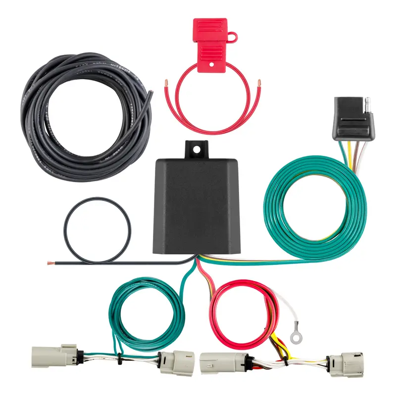 Curt 56468 Custom 4-Pin Vehicle-Side Trailer Wiring Harness For Select Ford Models 1