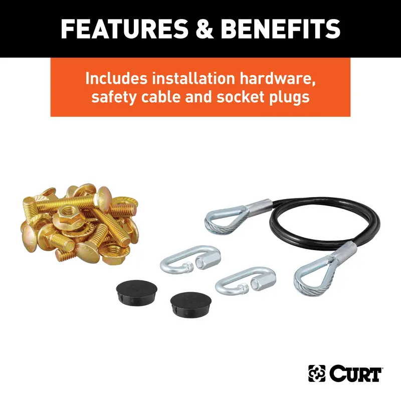 Curt 70104 Custom-Fit Tow Bar Base Plate – Designed For Honda Cr-V 1