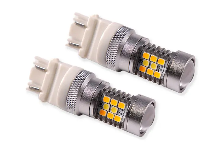 Diode Dynamics Dd0053P Hp24 Dual-Color 3157 Led Bulb Pair — Cool White Output 1