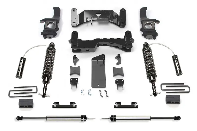 Fabtech K7078Dl 4-Inch Performance Lift System With Dirt Logic 2.5 Coilover Shocks 1