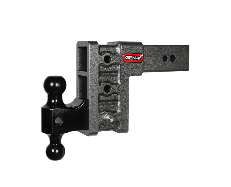 Gen-Y Hitch Gh-1713 Mega-Duty Receiver With Gh-0161 Dual-Ball Mount – 3" Shank, 6" Drop, 32K Towing Capacity 1