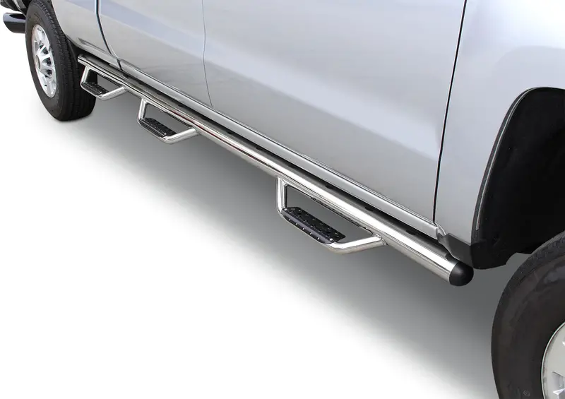 Go Rhino D360821Ps Dominator D3 Side Steps — One-Piece Stainless Steel, Wheel-To-Wheel Design 1