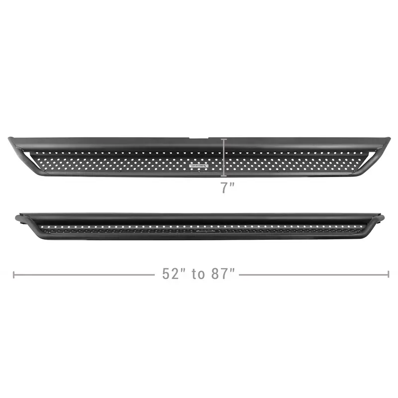 Go Rhino Drop-Down Full-Length Side Steps – Designed For Lifted Trucks And Large Tires 1