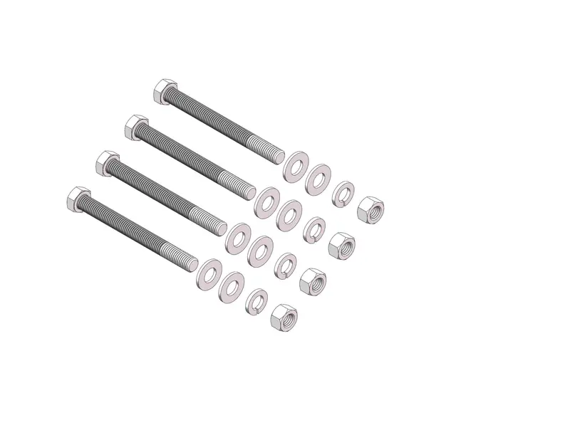 Husky Towing 31839 Replacement Cross Member Hardware Kit For Husky 31318 1