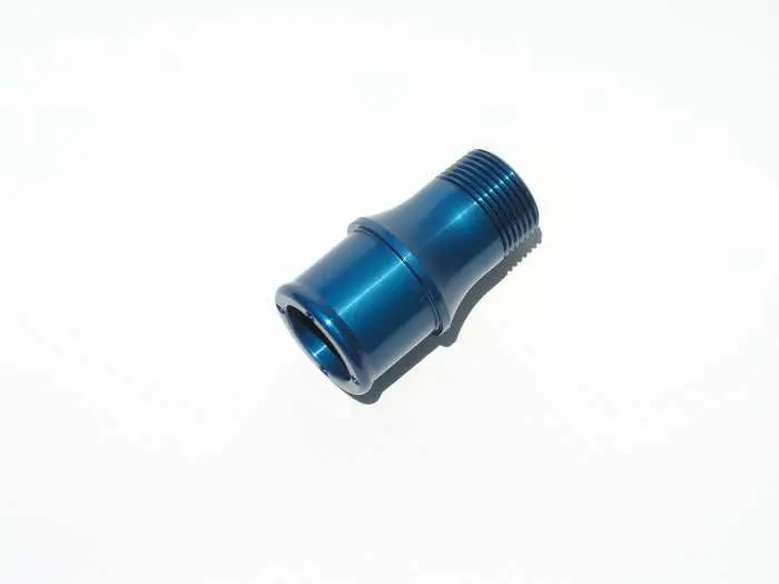 Meziere Wp1150B 1.5-Inch Blue Radiator Hose With Pre-Attached Fitting 1