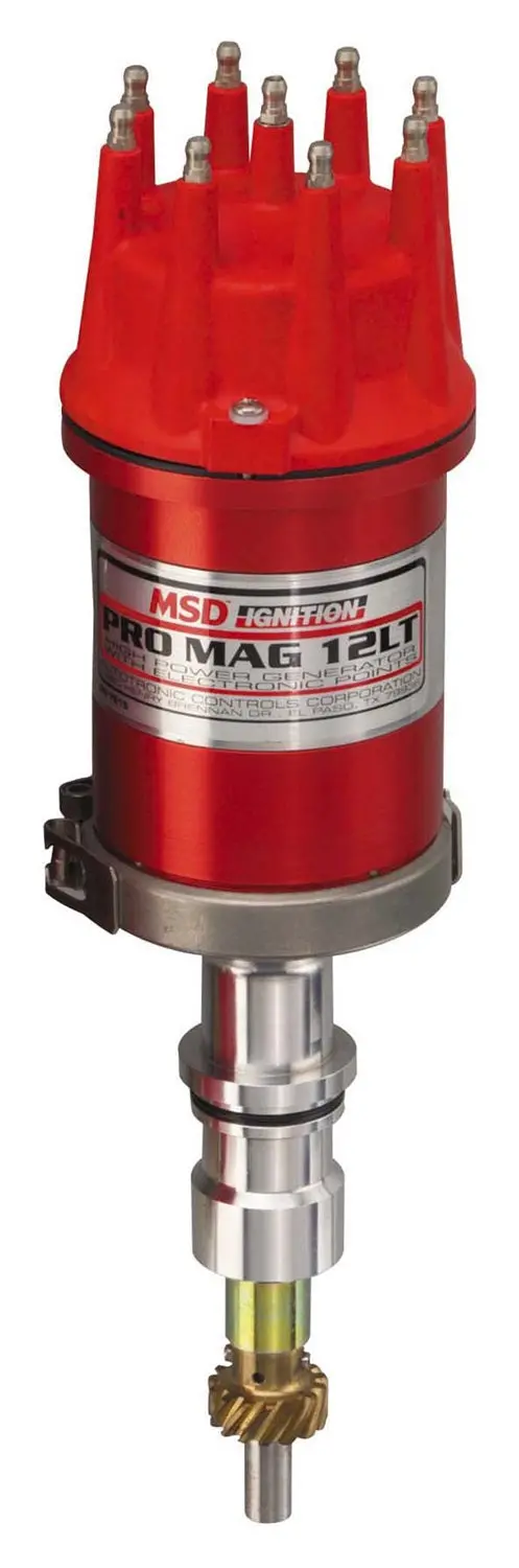 Msd Pro Mag Lite Magneto – Compact 4" Cap Design For Ford Windsor Engines 1