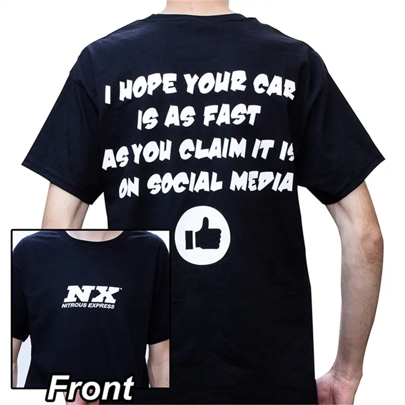 Nitrous Express Social Media-Themed T-Shirt – Unisex Medium Fit 1