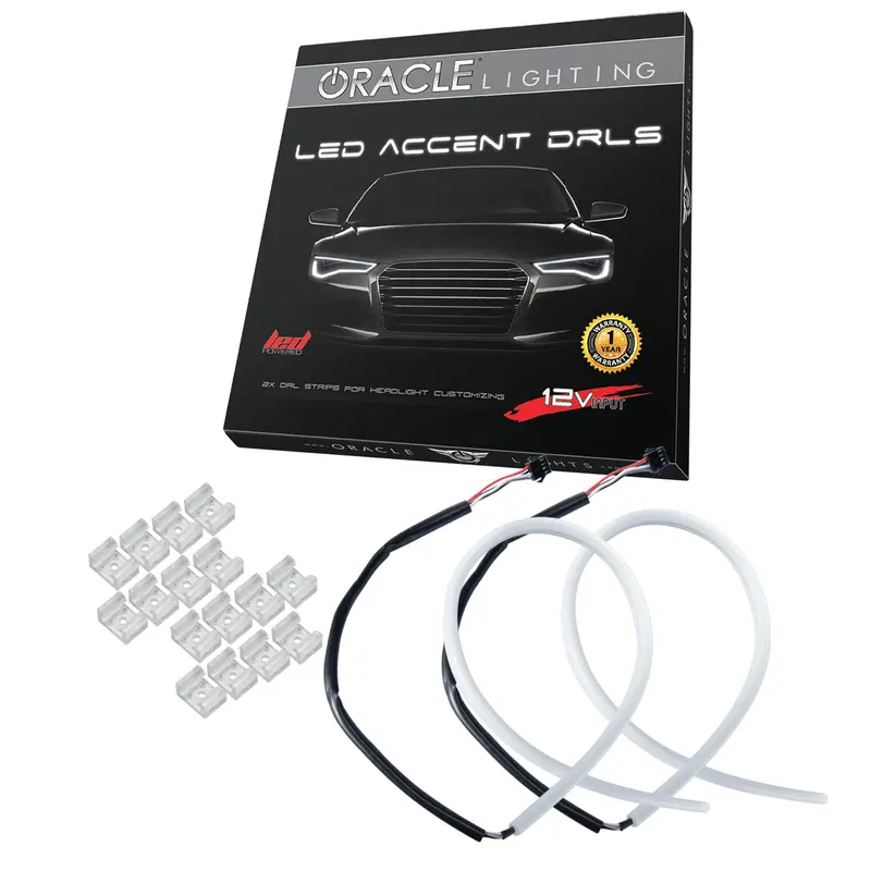 Oracle Lighting 5415-023 18-Inch Led Drl Strip — Dual-Color Amber/White Accent Lighting 1