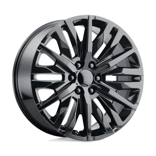 Performance Replicas Pr198 24X10-Inch 6-Lug Gloss Black Alloy Wheel, 31Mm Offset 1