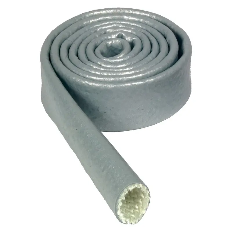 Thermo-Tec 18051 Heat Shield Sleeve – 1/2" Id X 3' Braided Fiberglass, 500°F–2200°F Rated 1
