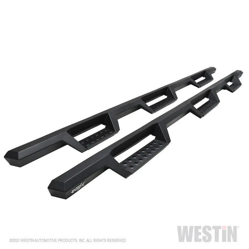 Westin Hdx Wheel-To-Wheel Nerf Step Bars – Textured Black Steel (56-534775) 1